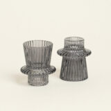 Beauty Home ΚΗΡΟΠΗΓΙΟ ΔΙΠΛΗΣ ΟΨΗΣ 6 x 7 cm ΓΚΡΙ