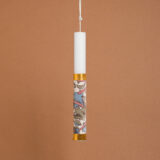 Beauty Home ΛΑΜΠΑΔΑ ΣΤΟΛΙΣΜΕΝΗ ΒΕΛΟΥΔΟ ΕΚΡΟΥ ΛΟΥΛΟΥΔΙΑ ΣΕ ΣΥΣΚΕΥΑΣΙΑ ΔΩΡΟΥ