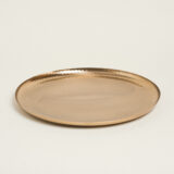 Beauty Home ΔΙΣΚΟΣ ΜΕΤΑΛΛΙΚΟΣ ΧΡΥΣΟΣ 45 cm