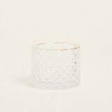 Beauty Home ΚΗΡΟΠΗΓΙΟ ΑΝΑΓΛΥΦΟ ΜΕ ΧΡΥΣΟ ΣΤΟΜΙΟ Ø7×5