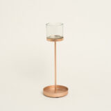 Beauty Home ΚΗΡΟΠΗΓΙΟ BILBAO ΡΟΖ ΧΡΥΣΟ 9.50 X 27 CM