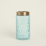 Beauty Home ΒΑΖΟ ΓΥΑΛΙΝΟ ΓΑΛΑΖΙΟ ΜΕ ΧΡΥΣΟ