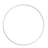 Beauty Home ΜΕΤΑΛΛΙΚΟΣ ΚΥΚΛΟΣ ΧΡΥΣΟΣ 40 CM