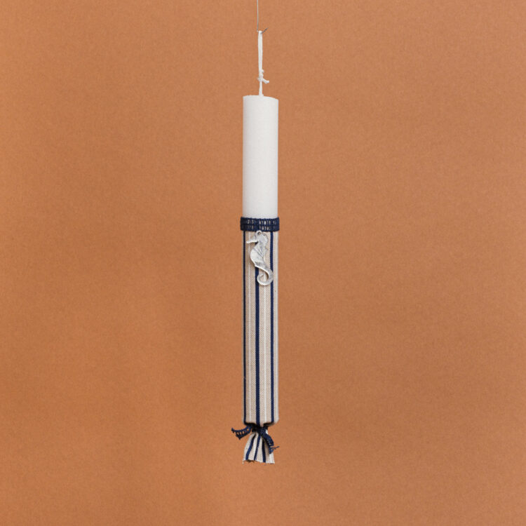 Beauty Home ΛΑΜΠΑΔΑ ΣΤΟΛΙΣΜΕΝΗ ΡΙΓΕ ΜΠΛΕ ΜΕ ΙΠΠΟΚΑΜΠΟ ΣΕ ΣΥΣΚΕΥΑΣΙΑ ΔΩΡΟΥ