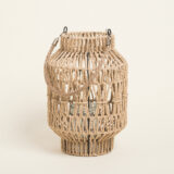 Beauty Home ΦΑΝΑΡΙ ΧΕΙΡΟΠΟΙΗΤΟ ΜΕ ΚΟΡΔΟΝΙ 31 x 19 cm