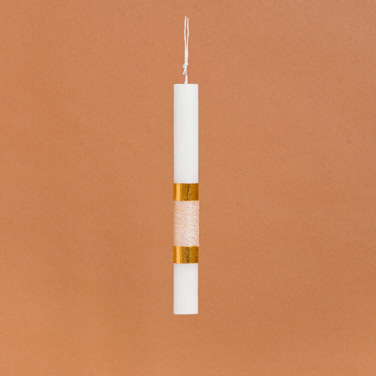 Beauty Home ΛΑΜΠΑΔΑ ΣΤΟΛΙΣΜΕΝΗ ΧΡΥΣΗ ΜΕ ΜΠΕΖ ΚΟΡΔΕΛΑ ΣΕ ΣΥΣΚΕΥΑΣΙΑ ΔΩΡΟΥ