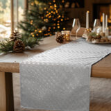 Beauty Home ΡΑΝΝΕΡ ΖΑΚΑΡ ΟΡΙΕΝΤΑΛ ΓΚΡΙ – ΑΣΗΜΙ 40 cm x 1