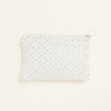 Beauty Home ΠΟΡΤΟΦΟΛΑΚΙ 9 x 16 cm ΖΑΚΑΡ ΕΚΡΟΥ-ΑΣΗΜΙ