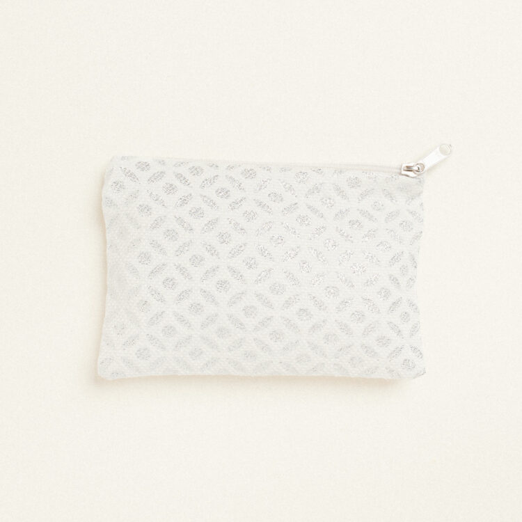 Beauty Home ΠΟΡΤΟΦΟΛΑΚΙ 9 x 16 cm ΖΑΚΑΡ ΕΚΡΟΥ-ΑΣΗΜΙ