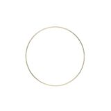 Beauty Home ΜΕΤΑΛΛΙΚΟΣ ΚΥΚΛΟΣ ΧΡΥΣΟΣ 20 CM