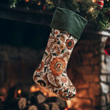 Beauty Home ΚΑΛΤΣΑ 50 x 30 CM ΣΤΟΦΑ ΛΟΥΛΟΥΔΙΑ FOLKLORE