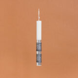 Beauty Home ΛΑΜΠΑΔΑ ΣΤΟΛΙΣΜΕΝΗ ΑΣΗΜΙ ΜΕ ΜΑΥΡΗ ΚΟΡΔΕΛΑ ΣΕ ΣΥΣΚΕΥΑΣΙΑ ΔΩΡΟΥ