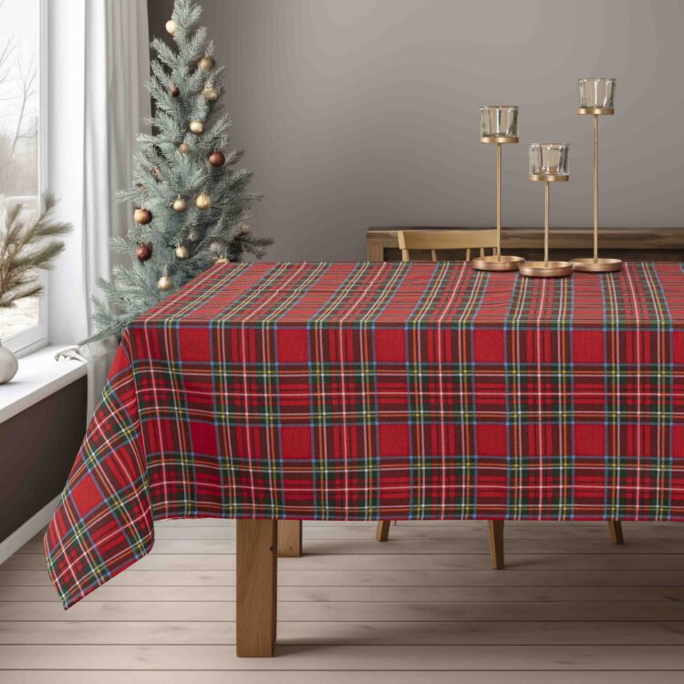 Beauty Home ΤΡΑΠΕΖΟΜΑΝΤΗΛΟ ΚΑΡΩ ΚΟΚΚΙΝΟ ΠΡΑΣΙΝΟ