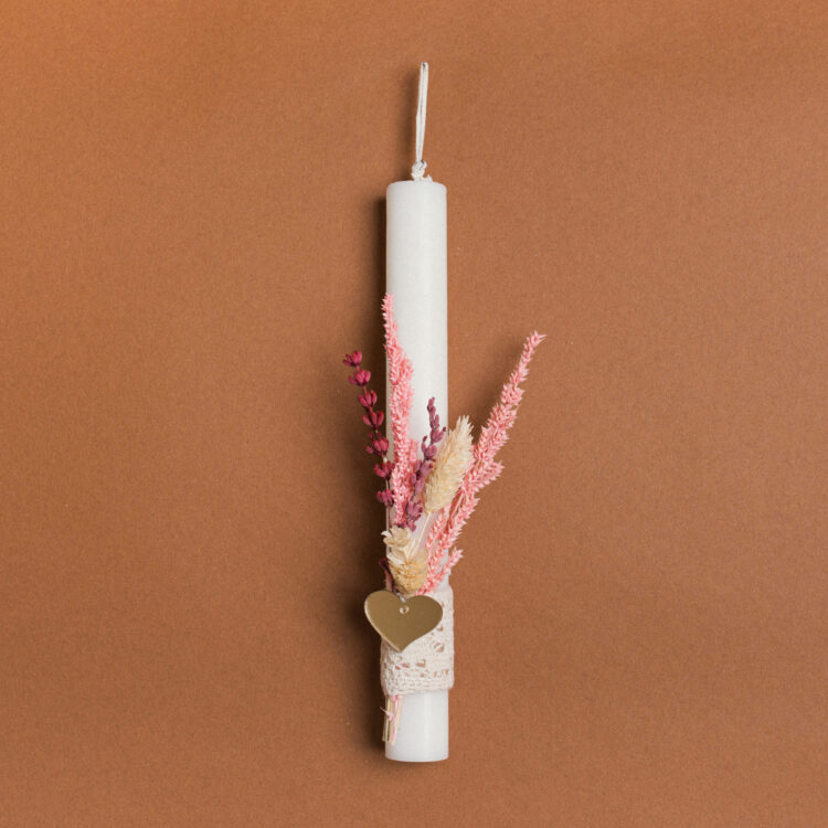 Beauty Home ΛΑΜΠΑΔΑ 25cm ΑΠΟΞΗΡΑΜΕΝΑ ΜΕ ΚΑΡΔΙΑ PLEXI GLASS ΕΚΡΟΥ ΣΕ ΣΥΣΚΕΥΑΣΙΑ ΔΩΡΟΥ