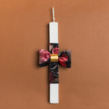 Beauty Home ΛΑΜΠΑΔΑ 33cm ΦΛΟΡΑΛ ΦΙΟΓΚΟΣ ΒΕΛΟΥΔΟ ΠΡΑΣΙΝΟ ΣΕ ΣΥΣΚΕΥΑΣΙΑ ΔΩΡΟΥ