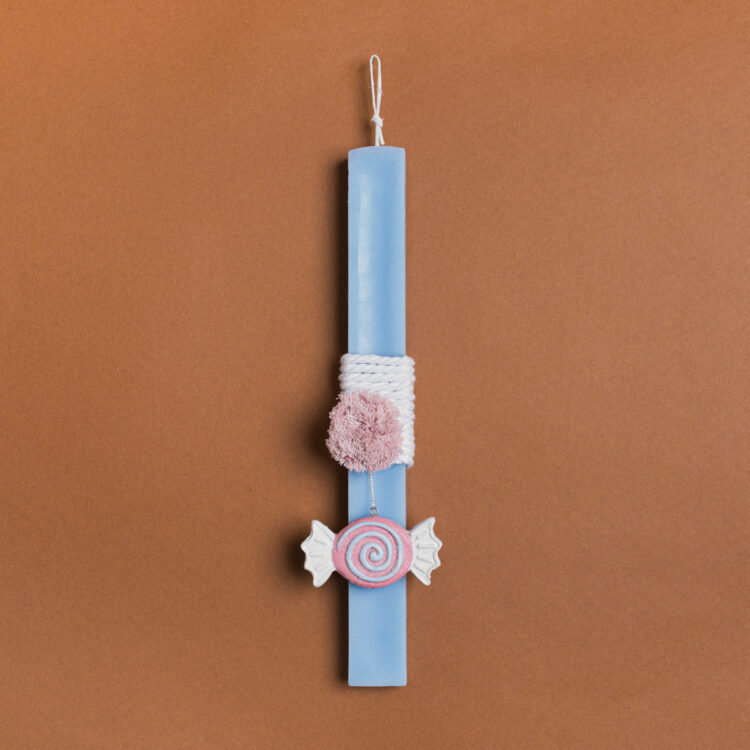 Beauty Home ΛΑΜΠΑΔΑ ΣΙΕΛ 33cm ΚΑΡΑΜΕΛΑ ΣΕ ΣΥΣΚΕΥΑΣΙΑ ΔΩΡΟΥ