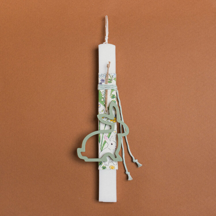 Beauty Home ΛΑΜΠΑΔΑ 33cm ΞΥΛΙΝΟ ΠΕΡΙΓΡΑΜΜΑ ΛΑΓΟΣ ΒΕΡΑΜΑΝ ΣΕ ΣΥΣΚΕΥΑΣΙΑ ΔΩΡΟΥ