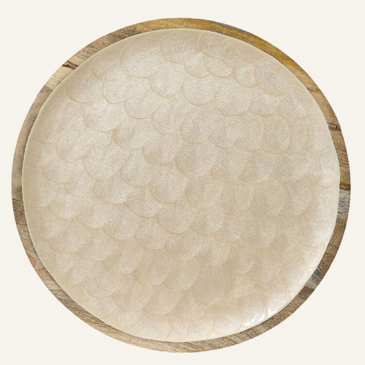 Beauty Home Διακοσμητικός Δίσκος από Ξύλο Μάνγκο 37