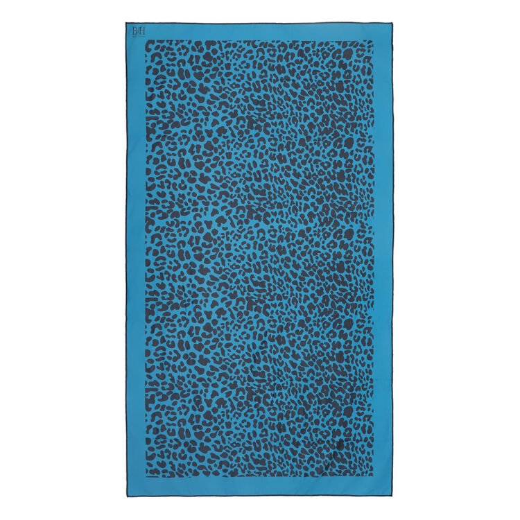 Beauty Home Πετσέτα θαλάσσης διπλής όψης Microfiber Art 2251 90x160 Μπλε