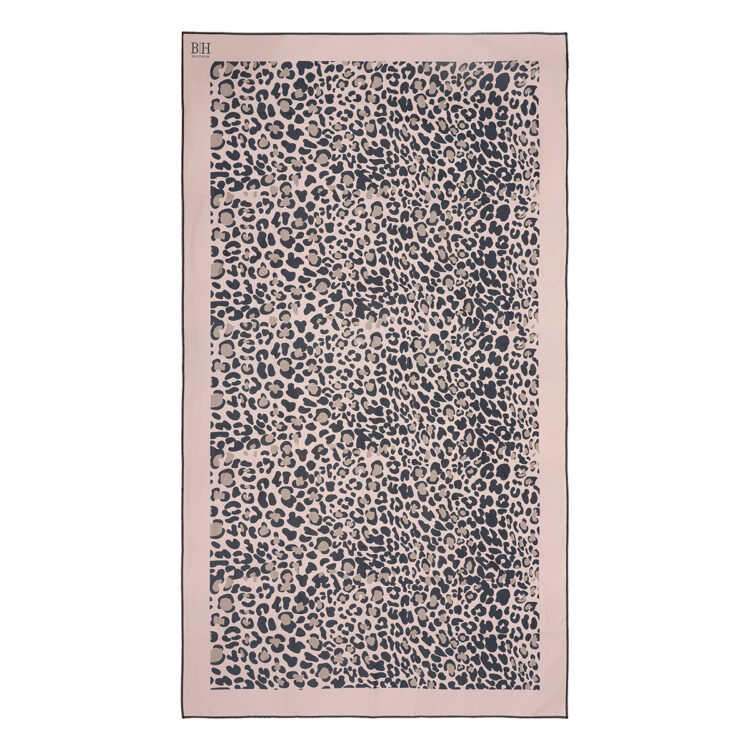 Beauty Home Πετσέτα θαλάσσης διπλής όψης Microfiber Art 2254 90x160 Άμμου