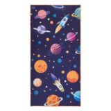 Beauty Home Πετσέτα θαλάσσης διπλής όψης παιδική Microfiber Αrt 2262 Μπλε