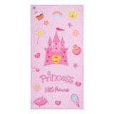 Beauty Home Πετσέτα θαλάσσης διπλής όψης παιδική Microfiber Αrt 2265 Ροζ