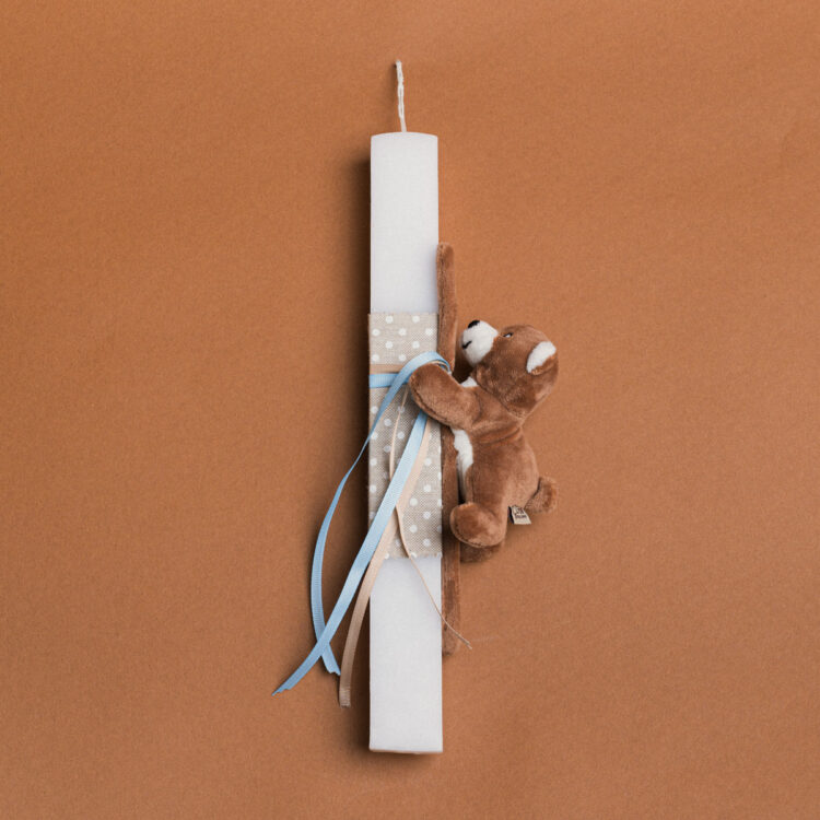 Beauty Home ΛΑΜΠΑΔΑ 33cm ΒΡΑΧΙΟΛΙ ΛΟΥΤΡΙΝΟ ΑΡΚΟΥΔΑΚΙ ΣΕ ΣΥΣΚΕΥΑΣΙΑ ΔΩΡΟΥ