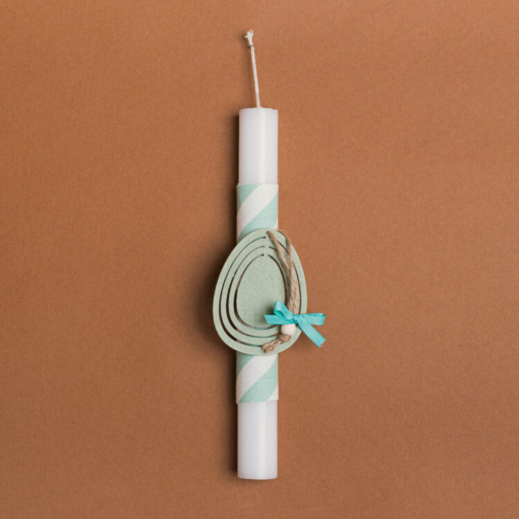 Beauty Home ΛΑΜΠΑΔΑ 25cm ΞΥΛΙΝΟ ΑΥΓΟ ΒΕΡΑΜΑΝ ΣΕ ΣΥΣΚΕΥΑΣΙΑ ΔΩΡΟΥ