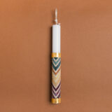 Beauty Home ΛΑΜΠΑΔΑ 25cm ΣΕΒΡΟΝ  ΠΟΛΥΧΡΩΜΟ ΣΕ ΣΥΣΚΕΥΑΣΙΑ ΔΩΡΟΥ