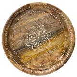 Beauty Home Δίσκος Ξύλο μάνγκο 20 x 5 cm