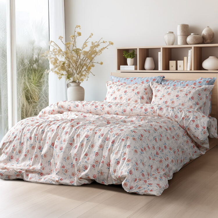 Beauty Home Σετ σεντόνια υπέρδιπλα με λάστιχο Art 12218 Chloe 100% Βαμβακοσατέν 300tc 170x200+30 Μπεζ