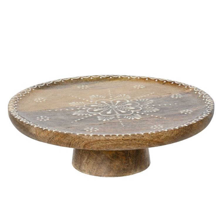 Beauty Home Ξύλινη Ταρτίερα  25 x 9 cm