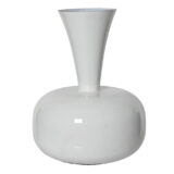 Beauty Home Μεταλλικό Βάζο Λευκό 17 x 23 CM