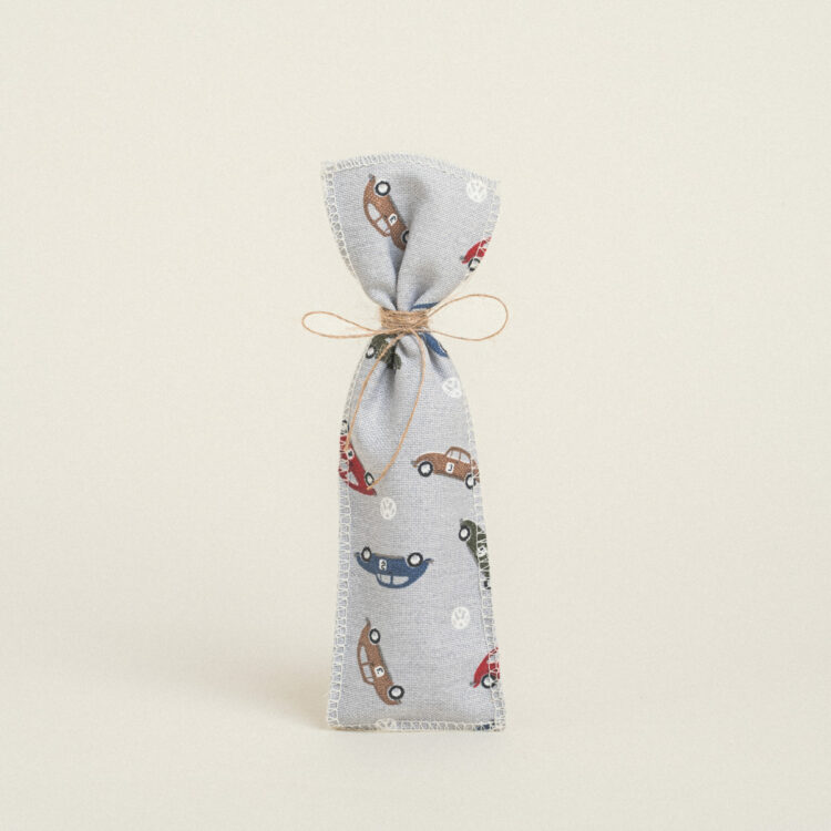 Beauty Home ΠΟΥΓΚΙ 6 x 19 cm ΜΙΝΙ ΑΥΤΟΚΙΝΗΤΑΚΙΑ ΓΚΡΙ