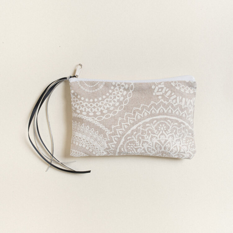 Beauty Home ΠΟΡΤΟΦΟΛΑΚΙ 9 x 16 cm ΛΕΥΚΑ ΜΑΝΤΑΛΑ