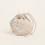 Beauty Home ΠΟΥΓΚΙ ΟΒΑΛ ΜΕ ΚΟΡΔΟΝΙ 13 x 14 cm ΓΥΨΟΦΥΛΛΗ