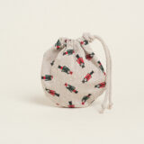 Beauty Home ΠΟΥΓΚΙ ΟΒΑΛ ΜΕ ΚΟΡΔΟΝΙ 13 x 14 cm ΜΙΝΙ ΚΑΡΥΟΘΡΑΥΣΤΕΣ