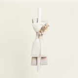 Beauty Home ΛΑΜΠΑΔΑ ΒΑΠΤΙΣΗΣ ΜΠΕΖ-ΕΚΡΟΥ ΧΡΥΣΟ ΛΟΥΡΕΞ ΜΕ ΑΠΟΞΗΡΑΜΕΝΑ