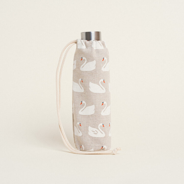 Beauty Home ΘΗΚΗ ΓΙΑ ΜΠΟΥΚΑΛΙ ΜΕ ΚΟΡΔΟΝΙ 22 x 12 cm  ΚΥΚΝΟΙ