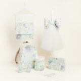 Beauty Home ΣΕΤ ΒΑΠΤΙΣΗΣ ΠΟΠΛΙΝΑ ΑΝΘΗ ΣΕ ΒΕΡΑΜΑΝ ΦΟΝΤΟ