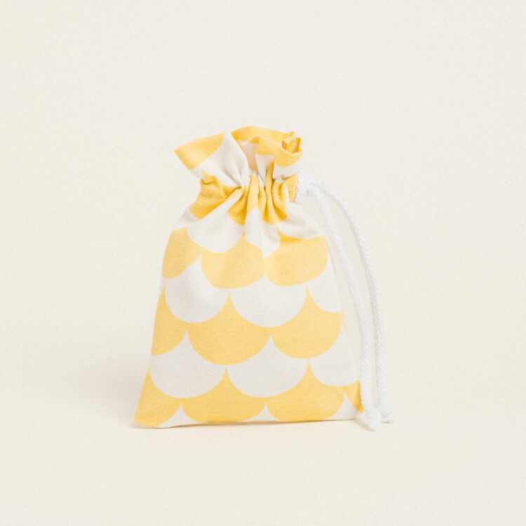 Beauty Home ΠΟΥΓΚΙ ΜΕ ΚΟΡΔΟΝΙ 12 x 17 cm  ΓΟΡΓΟΝΕ ΚΙΤΡΙΝΟ