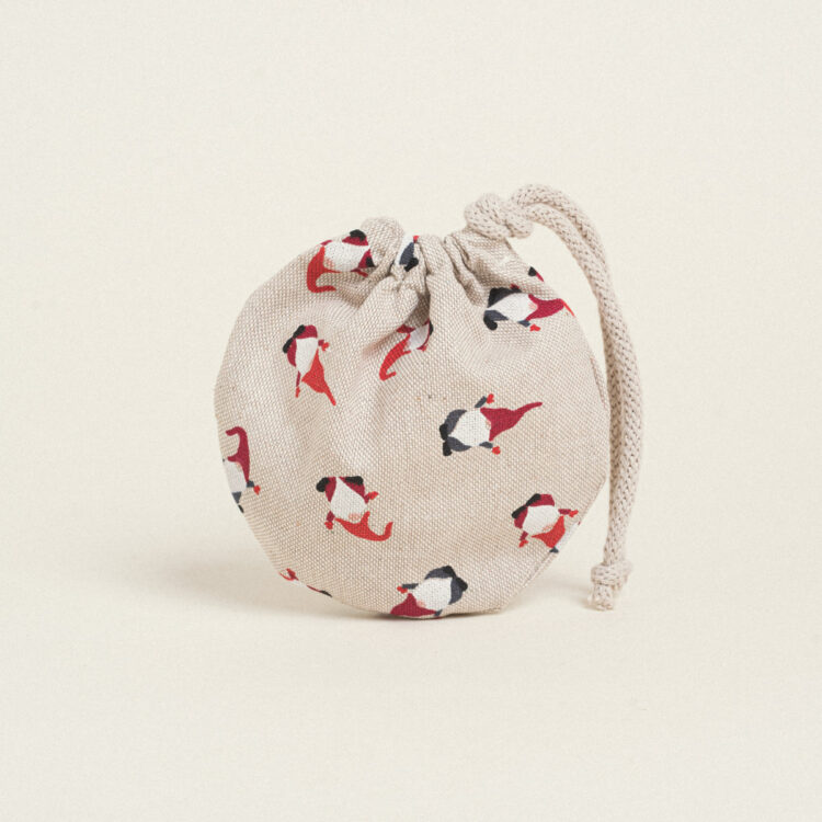 Beauty Home ΠΟΥΓΚΙ ΟΒΑΛ ΜΕ ΚΟΡΔΟΝΙ 13 x 14 cm ΜΙΝΙ ΝΑΝΟΙ