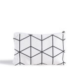 Beauty Home ΠΟΡΤΟΦΟΛΑΚΙ 9 x 16 cm ΓΕΩΜΕΤΡΙΚΟΙ ΡΟΜΒΟΙ ΛΕΥΚΟ-ΜΑΥΡΟ