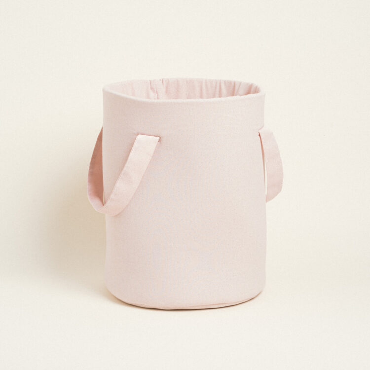 Beauty Home ΣΑΚΟΣ ΚΥΛΙΝΔΡΟΣ 43 x 30 cm  ΡΟΖ ΧΡΥΣΟ LUREX