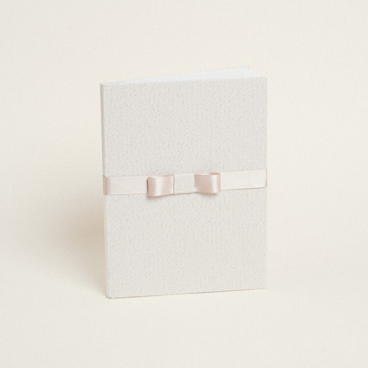 Beauty Home ΒΙΒΛΙΟ ΕΥΧΩΝ ΕΚΡΟΥ ΧΡΥΣΟ LUREX