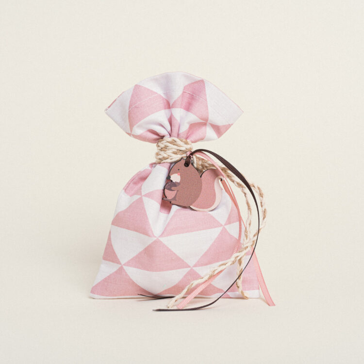 Beauty Home ΠΟΥΓΚΙ 12 x 17 cm ΤΡΙΓΩΝΑΚΙΑ ΠΟΠΛΙΝΑ ΣΑΠΙΟ ΜΗΛΟ