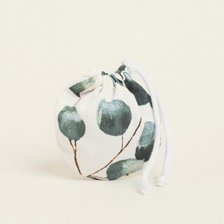 Beauty Home ΠΟΥΓΚΙ ΟΒΑΛ ΜΕ ΚΟΡΔΟΝΙ 13 x 14 cm ΕΥΚΑΛΥΠΤΟΣ