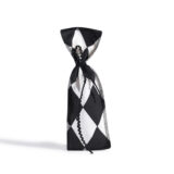 Beauty Home ΠΟΥΓΚΙ 6 x 19 cm ΔΙΑΜΑΝΤΙ ΑΣΠΡΟΜΑΥΡΟ