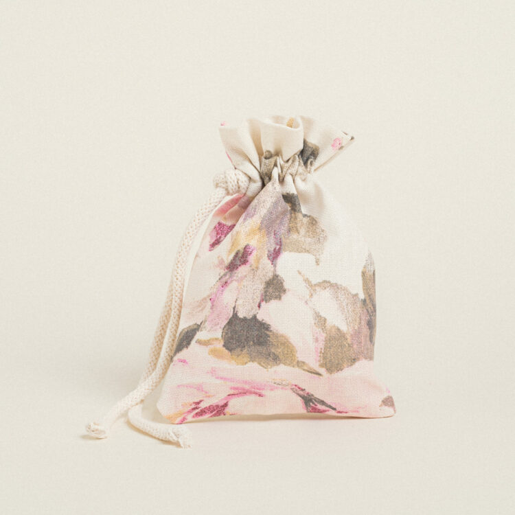 Beauty Home ΠΟΥΓΚΙ ΜΕ ΚΟΡΔΟΝΙ 12 x 17 cm ΚΛΑΣΙΚΟ ΦΛΟΡΑΛ ΕΚΡΟΥ