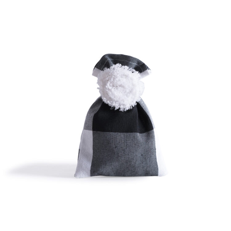 Beauty Home ΠΟΥΓΚΙ ΤΥΠΩΜΕΝΟ ΜΕΓΑΛΟ ΚΑΡΩ ΑΣΠΡΟΜΑΥΡΟ 12 x 17 cm